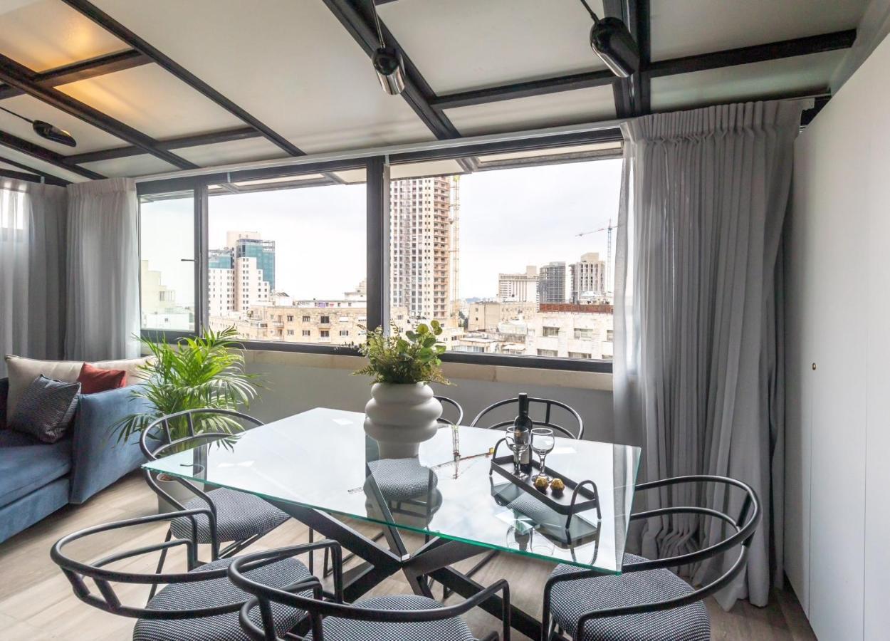 Jlm Rooftop Luxury Apartment Jerusalém Exterior foto